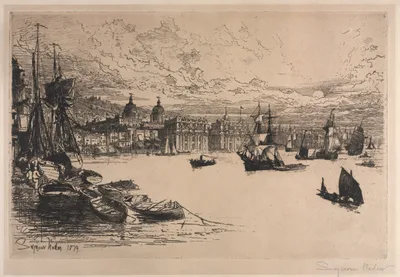 Greenwich — Francis Seymour Haden