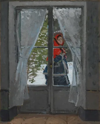 The Red Kerchief — Claude Monet