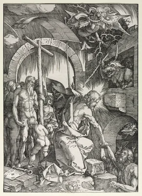 The Large Passion:  Christ Descending into Limbo — Albrecht Dürer
