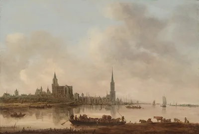 View of Emmerich — Jan van Goyen