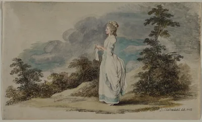Susanne (The Artist's Daughter at the Age of Twenty-One) — Daniel Nikolaus Chodowiecki