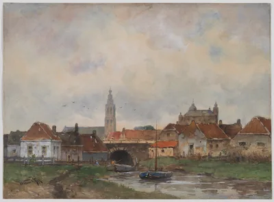 Upper Lock at Steenbergen — Willem Cornelis Rip