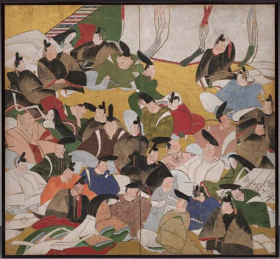 Thirty-Six Poetic Immortals — Tatebayashi Kagei