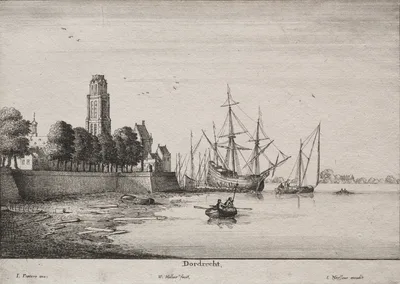 Dordrecht — Wenceslaus Hollar