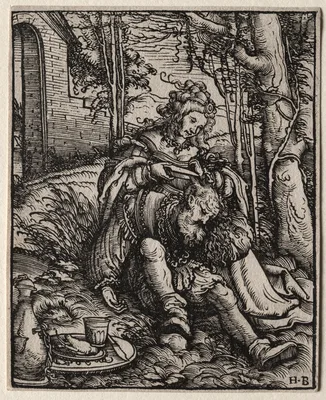 Samson and Delilah — Hans Burgkmair the Elder