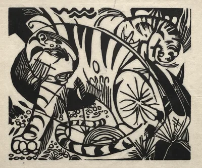 Tiger — Franz Marc