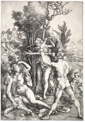 Hercules at the Crossroad — Albrecht Dürer