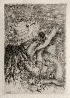 Le Chapeau epinglé — Pierre-Auguste Renoir