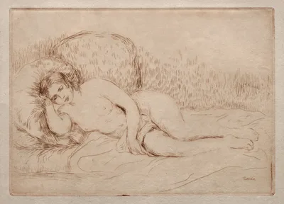 Femme nue couchée — Pierre-Auguste Renoir