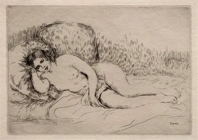 Nude Woman Reclining — Pierre-Auguste Renoir
