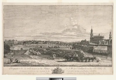 View of Dresden — Bernardo Bellotto