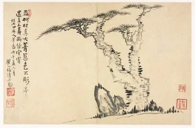 Landscapes in Various Styles after Old Masters — Mei Qing