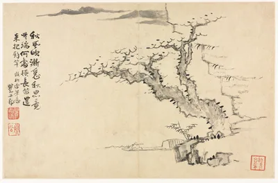 Landscapes in Various Styles after Old Masters — Mei Qing
