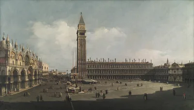 Piazza San Marco, Venice — Bernardo Bellotto