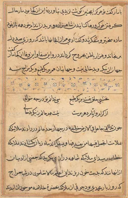 Page from Tales of a Parrot (Tuti-nama): text page