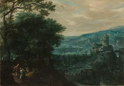 Landscape with Venus and Adonis — Gillis van Coninxloo