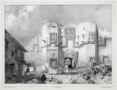 Old Gateway at Stirling — Richard Parkes Bonington