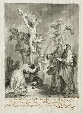 The Crucifixion — Martin Johann Schmidt