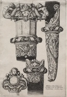 Design for Daggers — Wenceslaus Hollar
