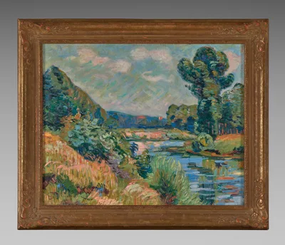 The Banks of the Marne at Charenton — Armand Guillaumin