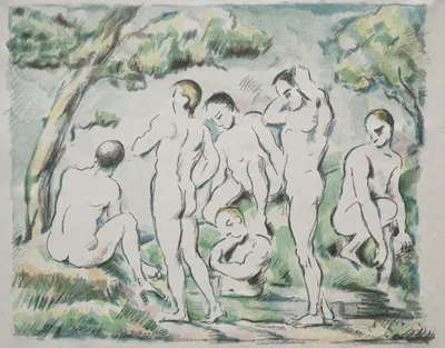 The Bathers — Paul Cézanne