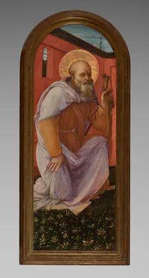 Panel from a Triptych: St. Anthony Abbot — Filippo Lippi