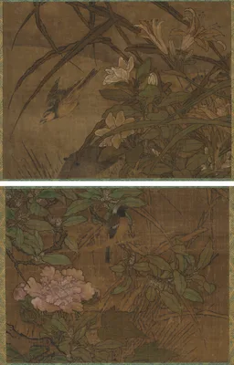 Birds and Flowers — Sesshū Tōyō