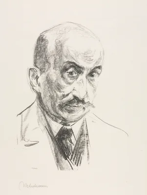 Self-Portrait — Max Liebermann