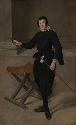 Portrait of the Jester Calabazas — Diego Velázquez