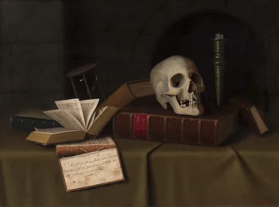 Memento Mori, "To This Favour" — William Harnett