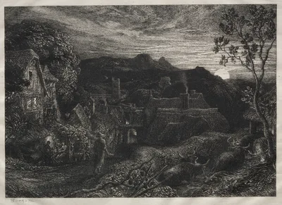 The Bellman — Samuel Palmer