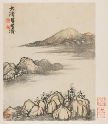 Reminiscences of Qinhuai River — Shitao