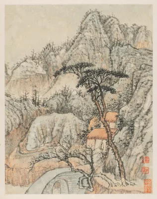 Reminiscences of Qinhuai River — Shitao