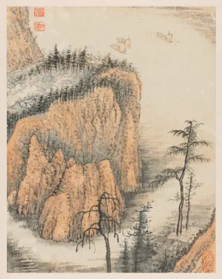 Reminiscences of Qinhuai River — Shitao
