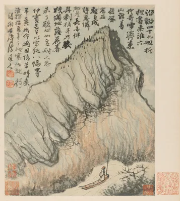 Reminiscences of Qinhuai River — Shitao
