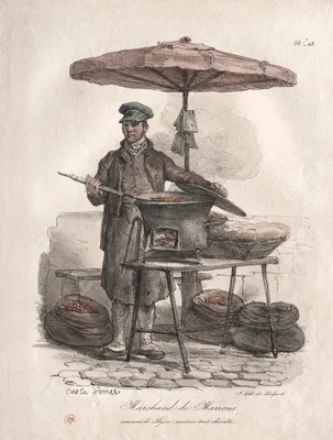 Chestnut Peddler — Carle Vernet