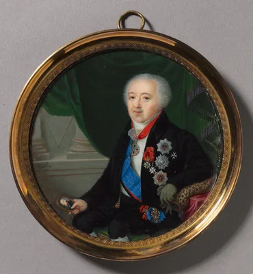 Portrait of Prince Alexander Bezborodko — Pierre Charles Cior