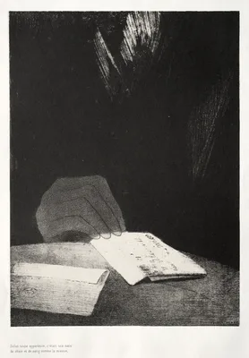 To All Appearances, It Was a Hand of Flesh and Blood Just Like My Own — Odilon Redon