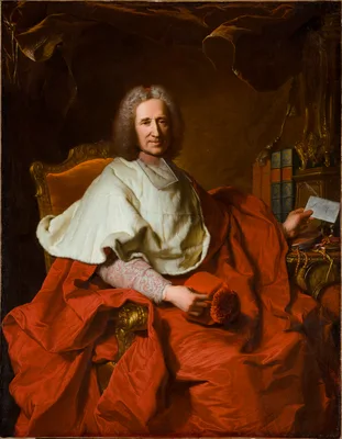 Portrait of Cardinal Guillaume Dubois — Hyacinthe Rigaud