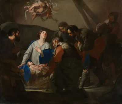 Adoration of the Shepherds — Bernardo Cavallino