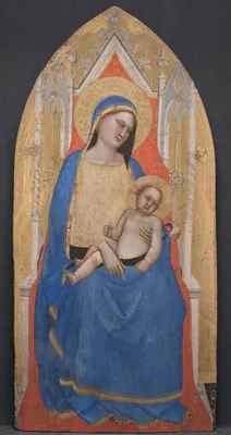 Madonna and Child Enthroned — Master of San Lucchese