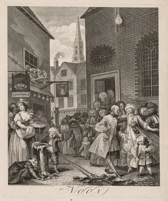 The Four Times of Day:  Noon — William Hogarth