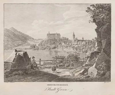 Ober-oesterreich, Stadt Grein — Jakob Alt