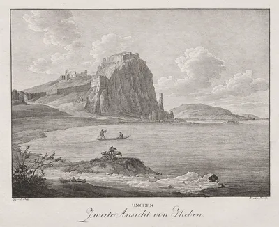 Ungern, Zweite Ansicht von Theben — Jakob Alt