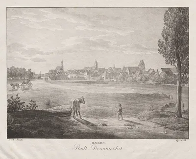 Baiern, Stadt Donauwöhrt — Jakob Alt