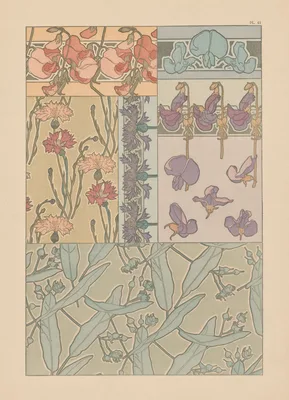Documents Decoratifs:  Plate 41 — Alphonse Mucha