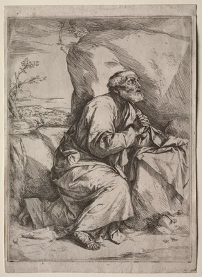 The Penitent St. Peter — Jusepe de Ribera