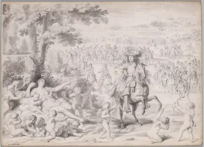 Louis XIV Captured by Venus — Charles Le Brun