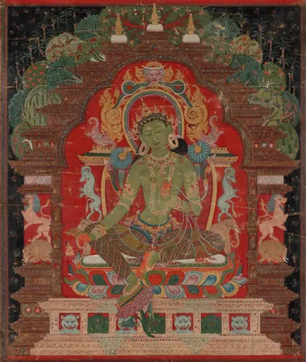 Green Tara — Aniko