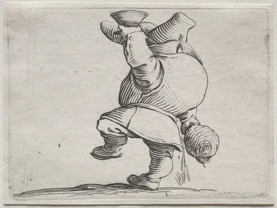 Drinker Seen From Behind — Jacques Callot